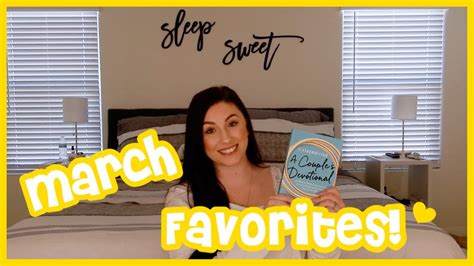 March Lifestyle Favorites Beauty Snacks And More Youtube