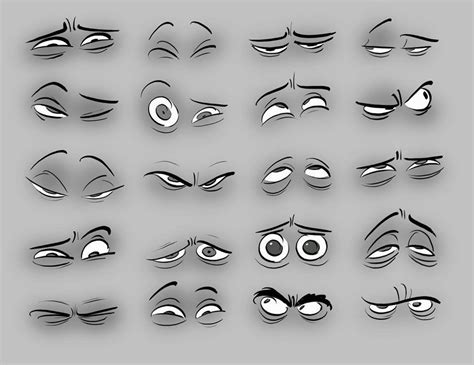 Cartoon Eyes Expressions Study Realistic Hyper Art Pencil Art D Art Sketches All Kind S