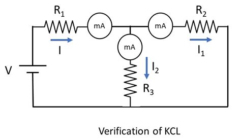 Verification Of Kcl And Kvl Free Electrical Notebook Theory And Practical