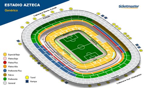 Estadios Del Mundo Estadio Azteca Ciudad De México México 1966 A