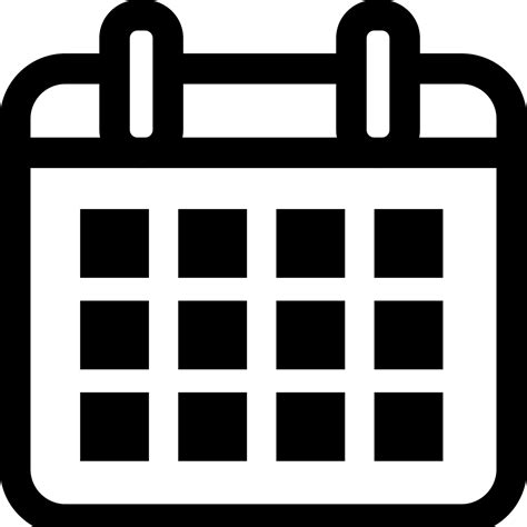 Kalend Ikona Den Vektorov Grafika Zdarma Na Pixabay