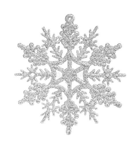 Winter Wonderland Silver Snowflake Background Stock Illustration