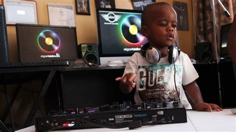 2 Year Old Dj Aj A Phenomenon In South Africa Attracting Thousands