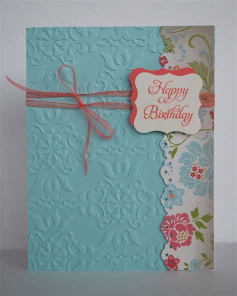 Handmade Card Stampin Up Handmade Birthday Cards Happy Birthday Cards