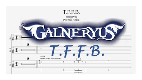 [tab] Galneryus T F F B Youtube