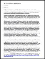 The emergency room of the guru teg bahadur hospital in the capital was crammed full of sick, dying and dead people. Essays on the Post-COVID-19 World — UBIAS