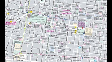 mapa de CDMX de Centro Ciudad de México YouTube