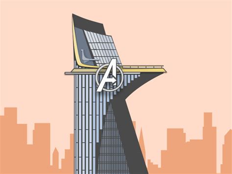 Avengers Tower By Mike Battaglia On Dribbble