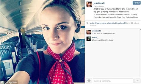 Mile High Selfies Flight Attendants Post Shots Of