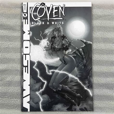 Coven Black And White Variant Awesome Comics FIRST Issue I P Jeph Loeb Ian Churchill