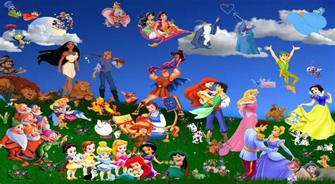 48 Disney Cartoon Wallpapers For Desktop Wallpapersafari