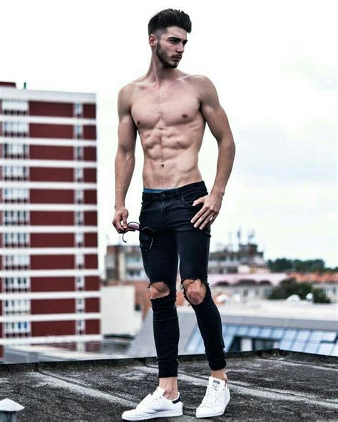 Skinny Guys Super Skinny Jeans Hot Jeans Mens Jeans Mode Man Gym Outfit Men Sexy Jeans
