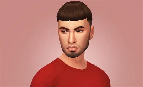 Sims 4 Hairs ~ Grimcookies Credence Hair