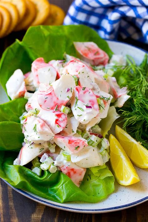 This is not your ordinary imitation crab salad recipe. Crab Salad Recipe - Dinner at the Zoo