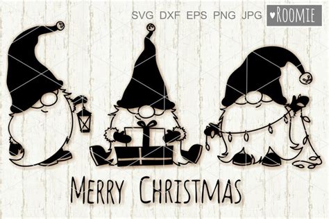 Christmas Svg Christmas Gnome Svg Elf Svg Scandinavvian Gnome Svg Png