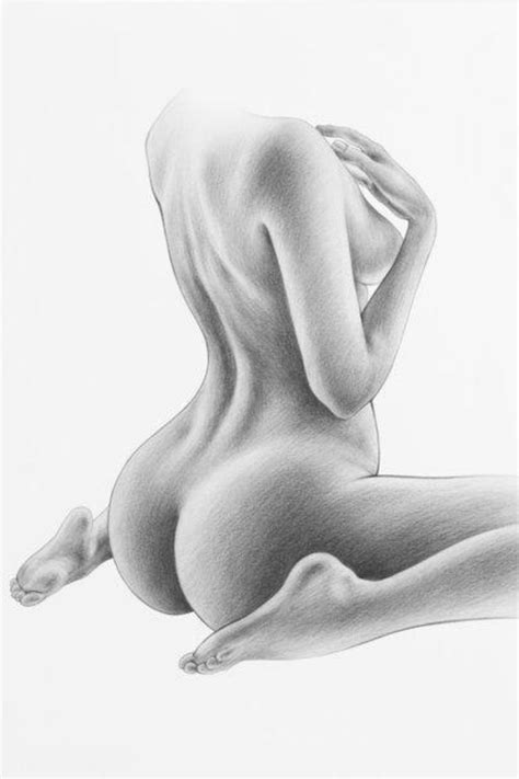 Naked Woman Figure Drawing