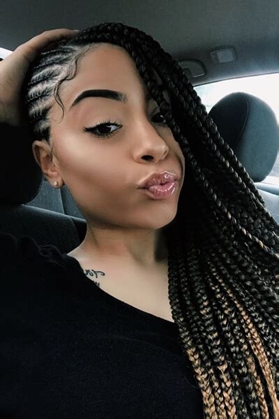 Check out this cute video of braid styles!! 34 Amazing Lemonade Bob Box Braids Styles To Copy In 2020