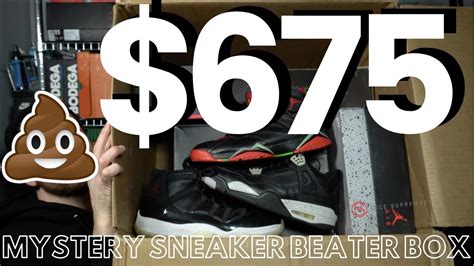 This 675 Mystery Sneaker Box Has The Lowest Overall Value Of Any Box I