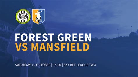 Forest green rovers video highlights are collected in the media tab for the most popular matches as soon as video. Preview: Forest Green Rovers vs Stags - News - Mansfield Town