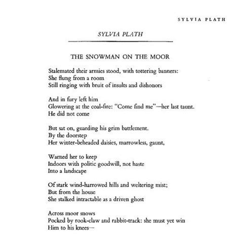 Sylvia Plath Most Famous Poems