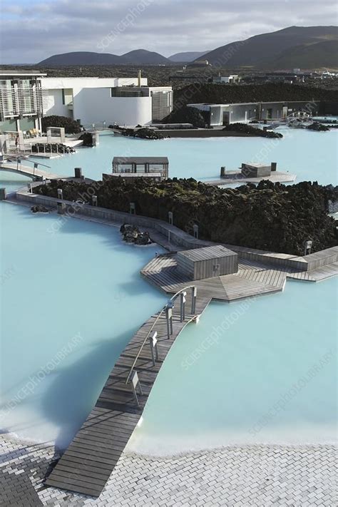 Blue Lagoon Geothermal Spa Iceland Stock Image C0199288 Science