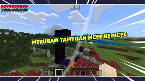 Mcpe Menjadi Mcpcminecraft Terbaru Youtube