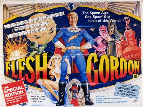 Flesh Gordon Original Vintage Film Poster Original Poster Vintage