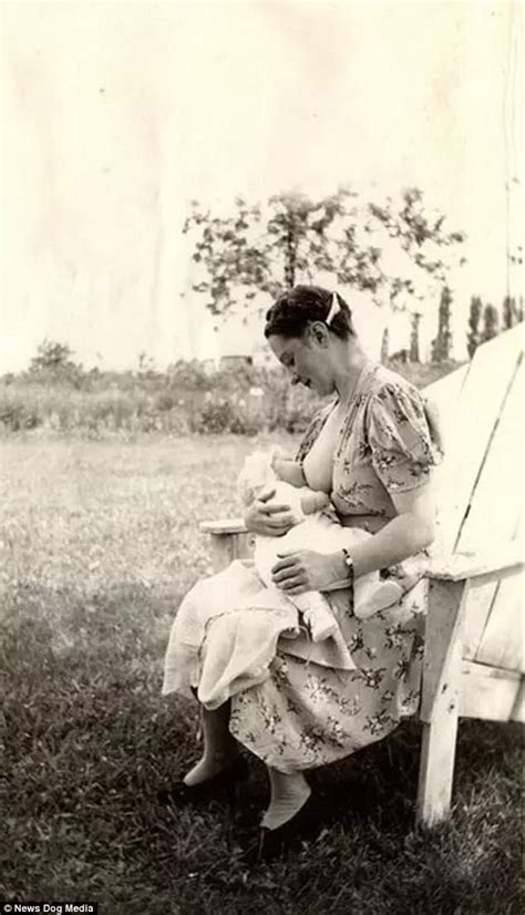 Vintage Pictures Show Victorian Women Breastfeeding Babies Daily Mail