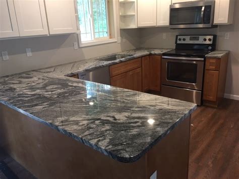 Silver Cloud Granite Countertops Kitchen Seattle By Tops Solid