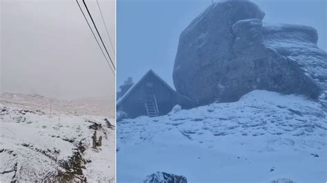 A Venit Iarna în România S A Așternut Zăpada în Mai Multe Zone Din