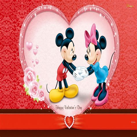 Mickey Mouse Valentine Wallpaper - WallpaperSafari