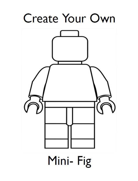 Draw Your Own Lego Minifigures Lego Games Tip Junkie