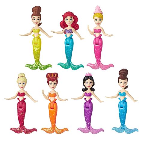 Disney Princess Ariel And Sisters Mermaid Dolls 7pk Target Exclusive