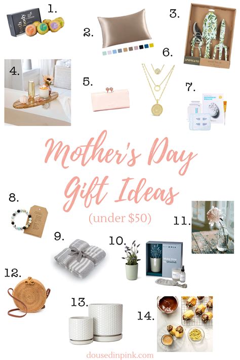 Check spelling or type a new query. The Best Mother's Day Gifts (under $50) - Doused in Pink