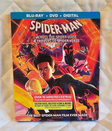 Spider Man Across The Spider Verse Blu Ray Dvd