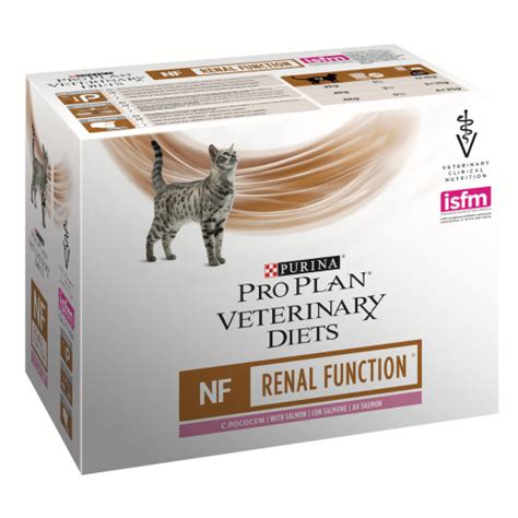 Dietary recommendations for cats with kidney disease. PURINA VETERINARY DIETS Feline NF Renal Function Cat Food ...