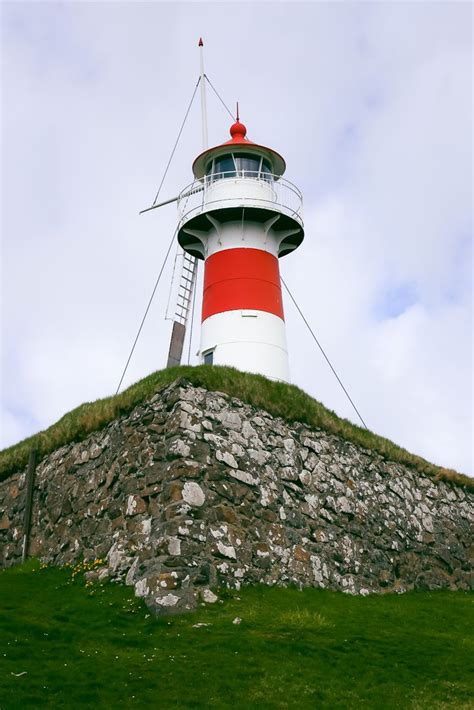 Skansin Lighthouse At Torshavn Faroe Islands This Lighthouse Has Been