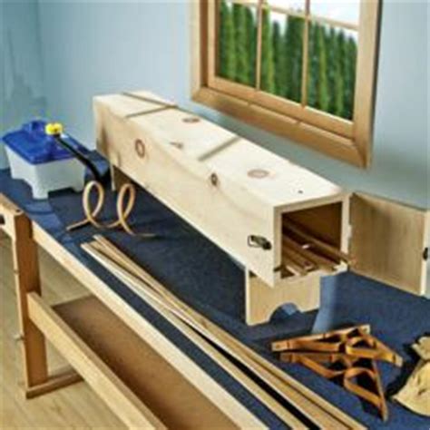 I've seen photos of square pieces of wood tied in a knot. Rockler Simplifies Wood Bending Process
