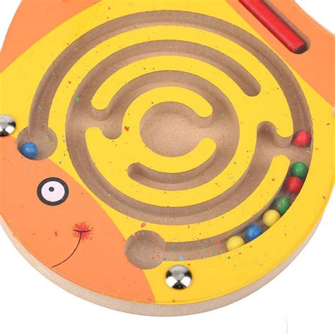 Mgaxyff Maze Toy Magnetic Maze Toywooden Magnetic Maze Educational