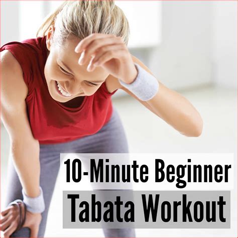 10 Minute Beginner Tabata Workout Get Healthy U Chris Freytag