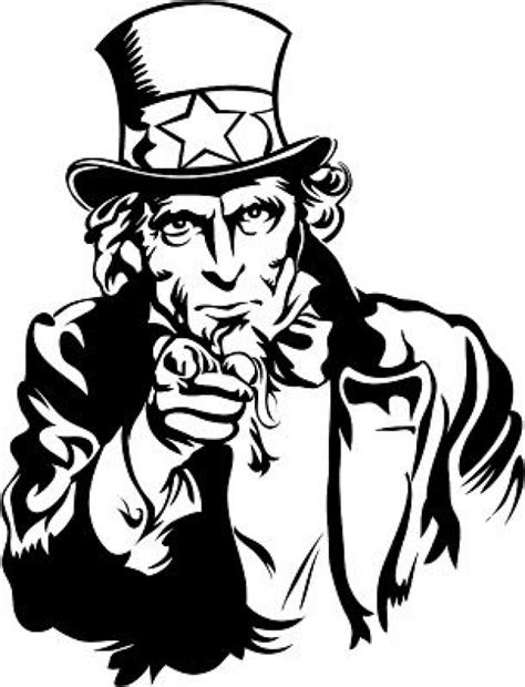 Uncle Sam Clipart Outline And Other Clipart Images On Cliparts Pub™
