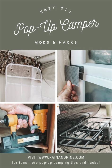 The Easy Diy Pop Up Camper Mods And Hacks For Camping