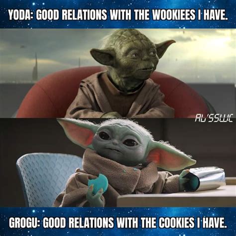 Ill Take The Wookies And The Cookies Please Rbabyyoda Baby Yoda