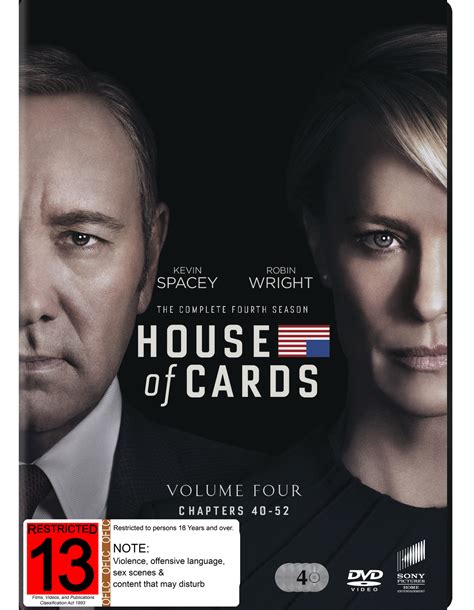 House Of Cards Season 4 Dvd Buy Now At Mighty Ape Nz