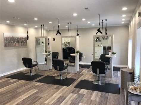Nobu Double Sided Salon Styling Station With Full Length Mirrors For Hair Salons Made In USA