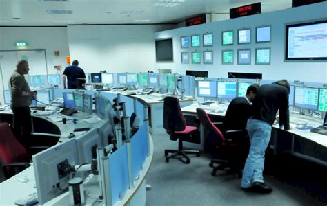 Tracking Station Control Room At Esas Space Operations Centre