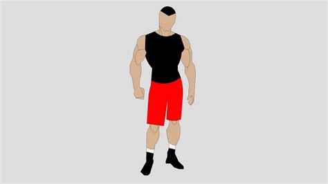 2d Human In Gym Clothes 3d Warehouse