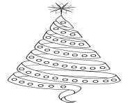 Christmas Tree Coloring Pages Printable