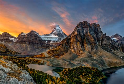 Panoramic Banff National Park Landscape Photography Canadian Rockies