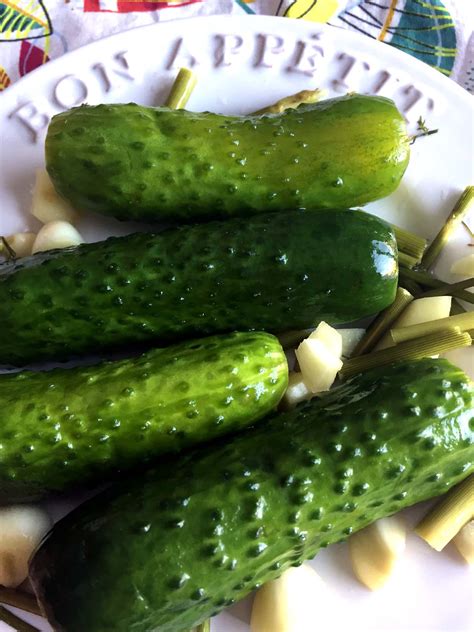 Easy Homemade Refrigerator Garlic Dill Pickles Recipe Melanie Cooks